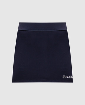 Sporty & Rich Blue mini skirt SK00475326BL107