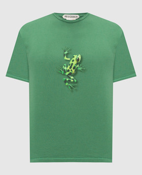 JW Anderson Green Jumping Frog T-shirt JT0308PG1937