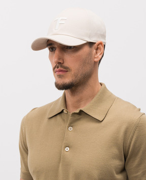 Tom Ford Beige cap with monogram MH005TCN061G