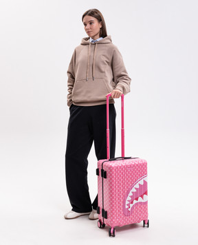 Sprayground Children's pink suitcase SHINOBI SHARKS IN PARIS 910CL330NSZ