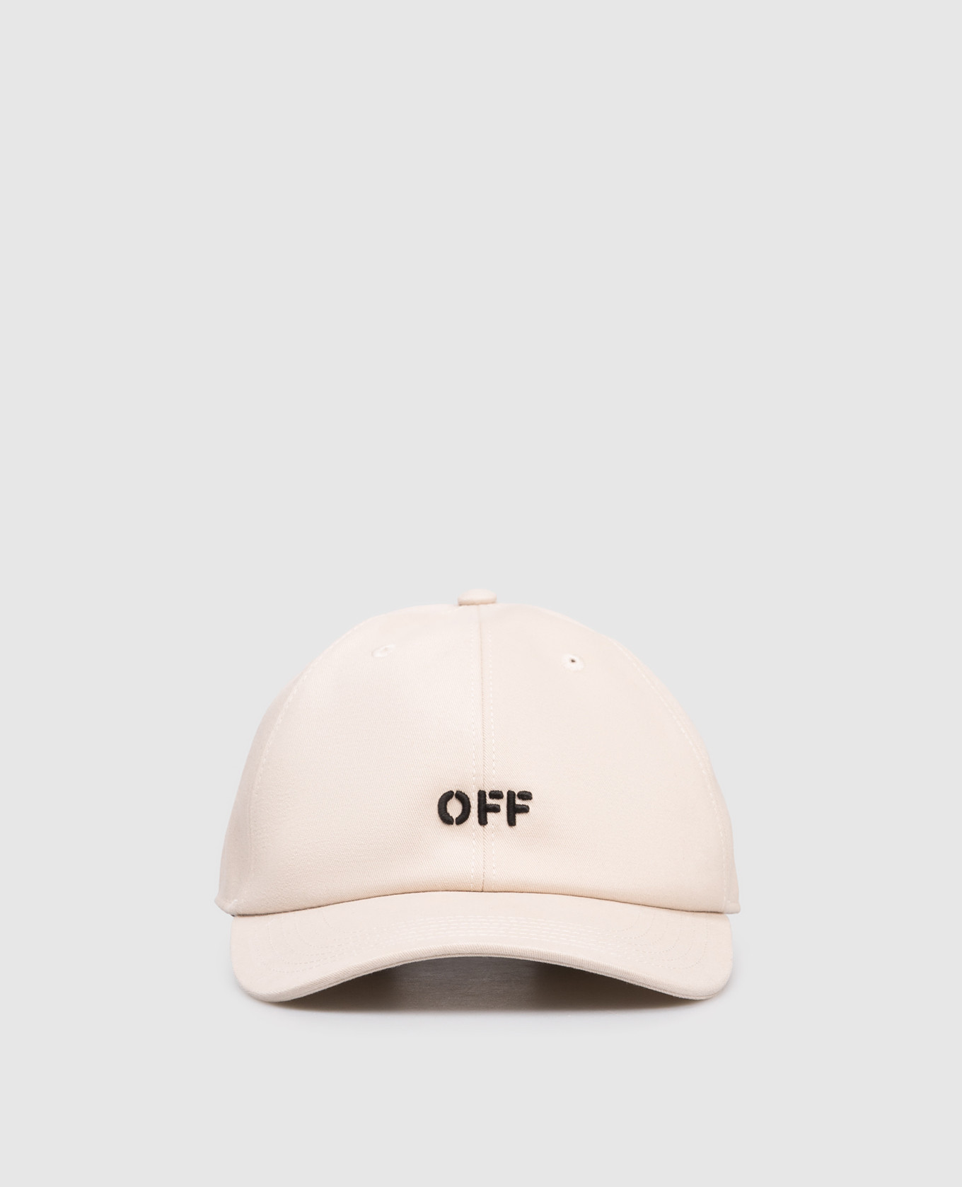 

Beige cap with logo Off-White