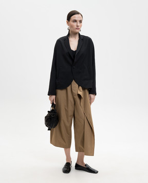 Y`S Yamamoto Brown culottes YKP14016