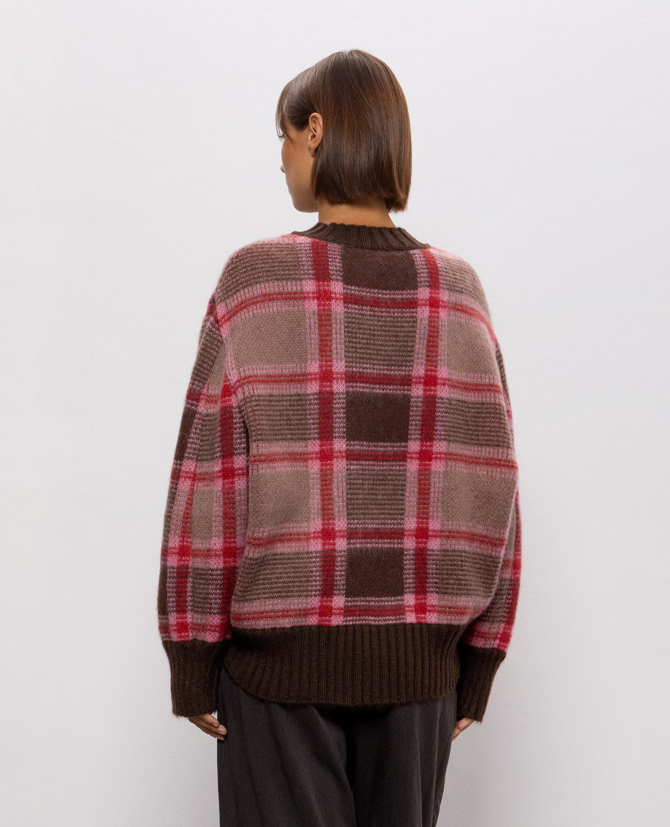 Checked wool sweater The Attico 4