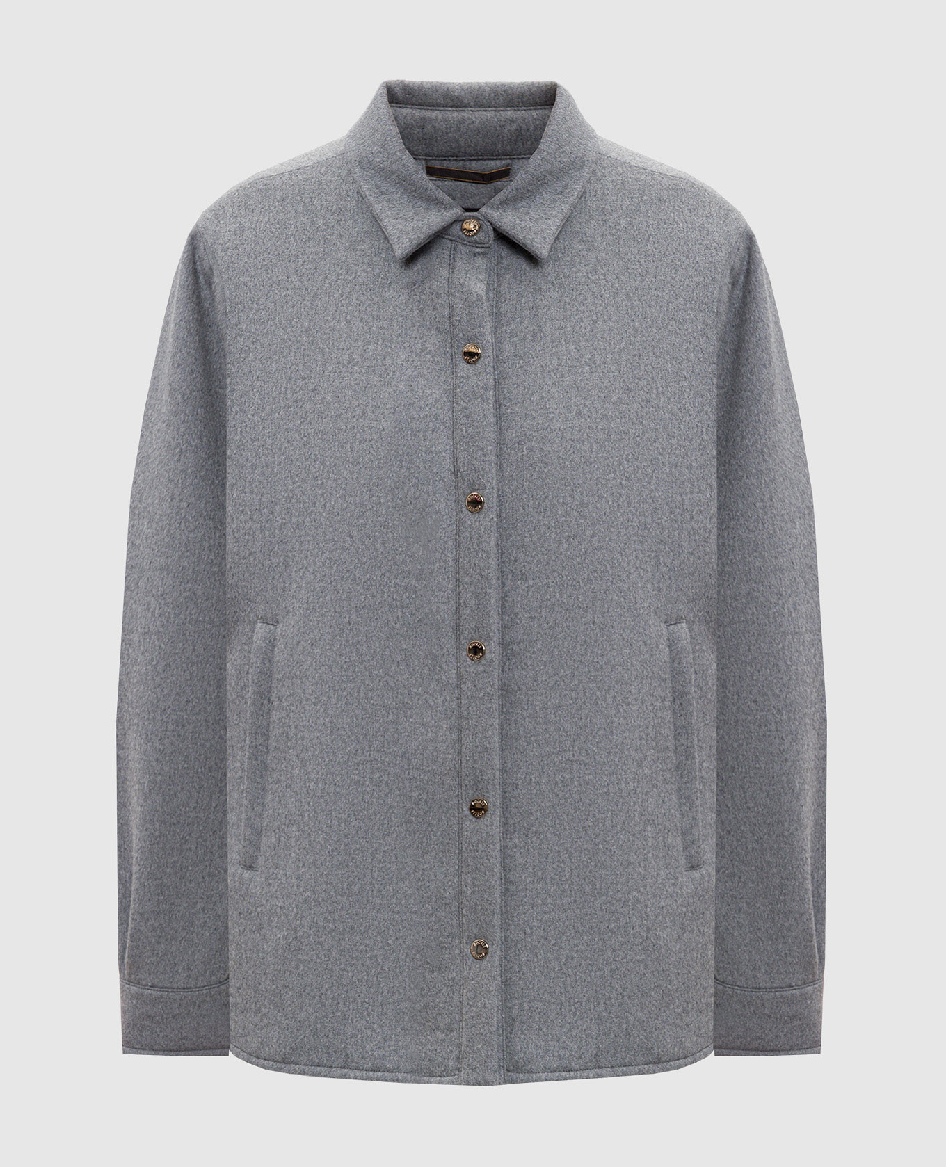 

KINSALE grey wool and cashmere jacket MooRER