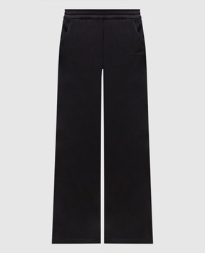 Off-White Black sweatpants with lace 2FH00650B