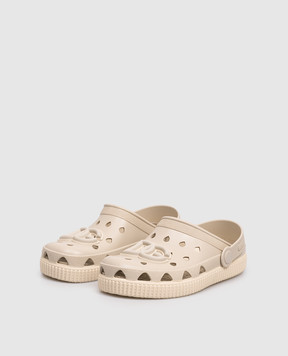 Dolce&Gabbana Children's beige clogs DN0213AT079