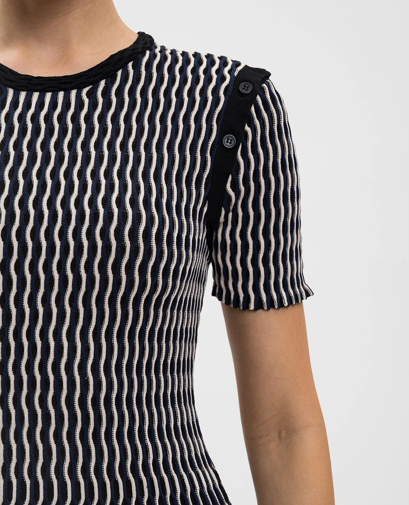 Baylor black patterned dress Simkhai 5