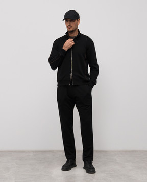 Canali Khaki cashmere T-shirt MJ02337T0901