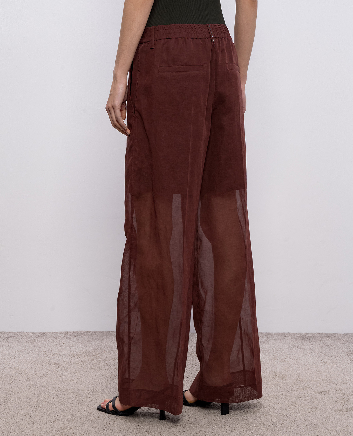 Brown pants Brunello Cucinelli 4