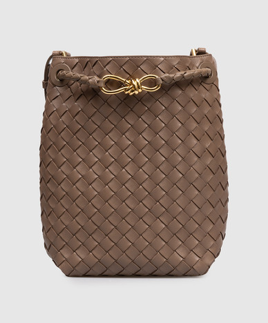 Brown leather bag Andiamo