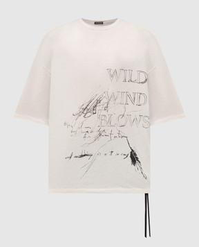 Ann Demeulemeester Dieter white t-shirt B0013826FA206
