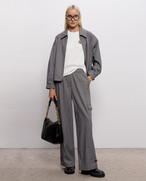 Twinset Gray cargo pants 262LI2WBB