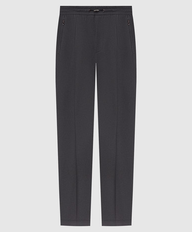 Gray wool pants