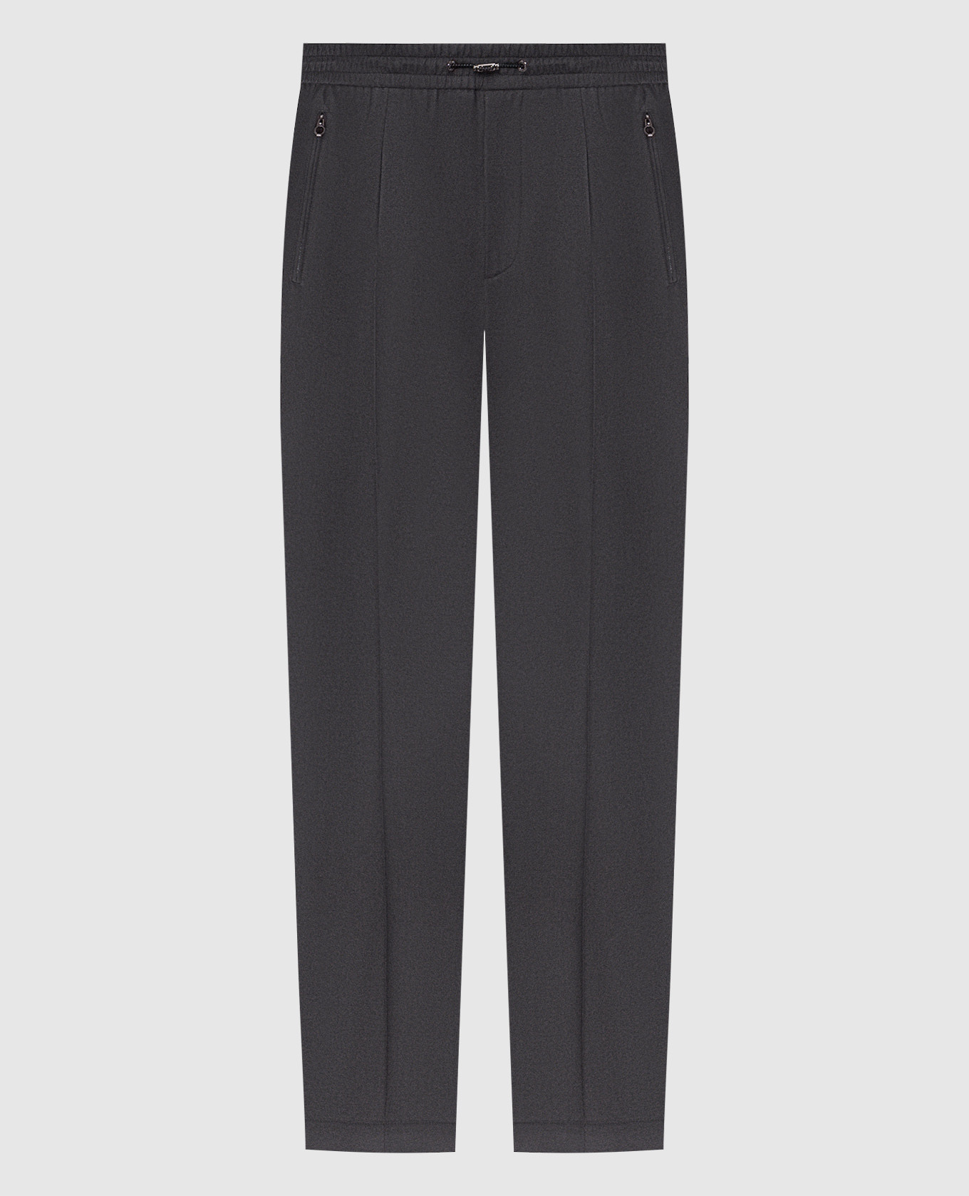 Gray wool pants