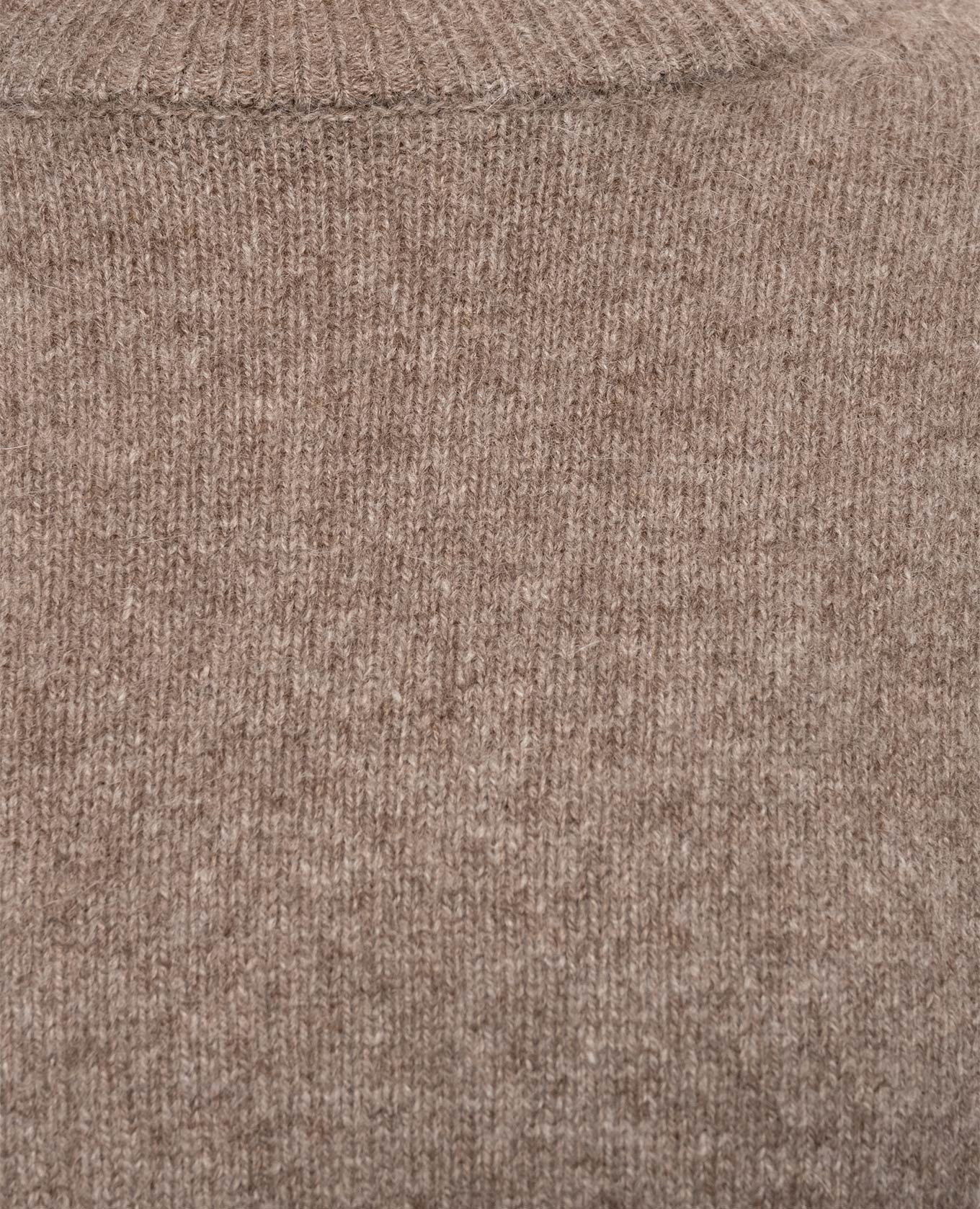 Brown wool sweater TRISTAN LOD Loulou de Saison 5