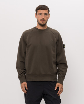 Stone Island Khaki sweatshirt L2S156100008S0051
