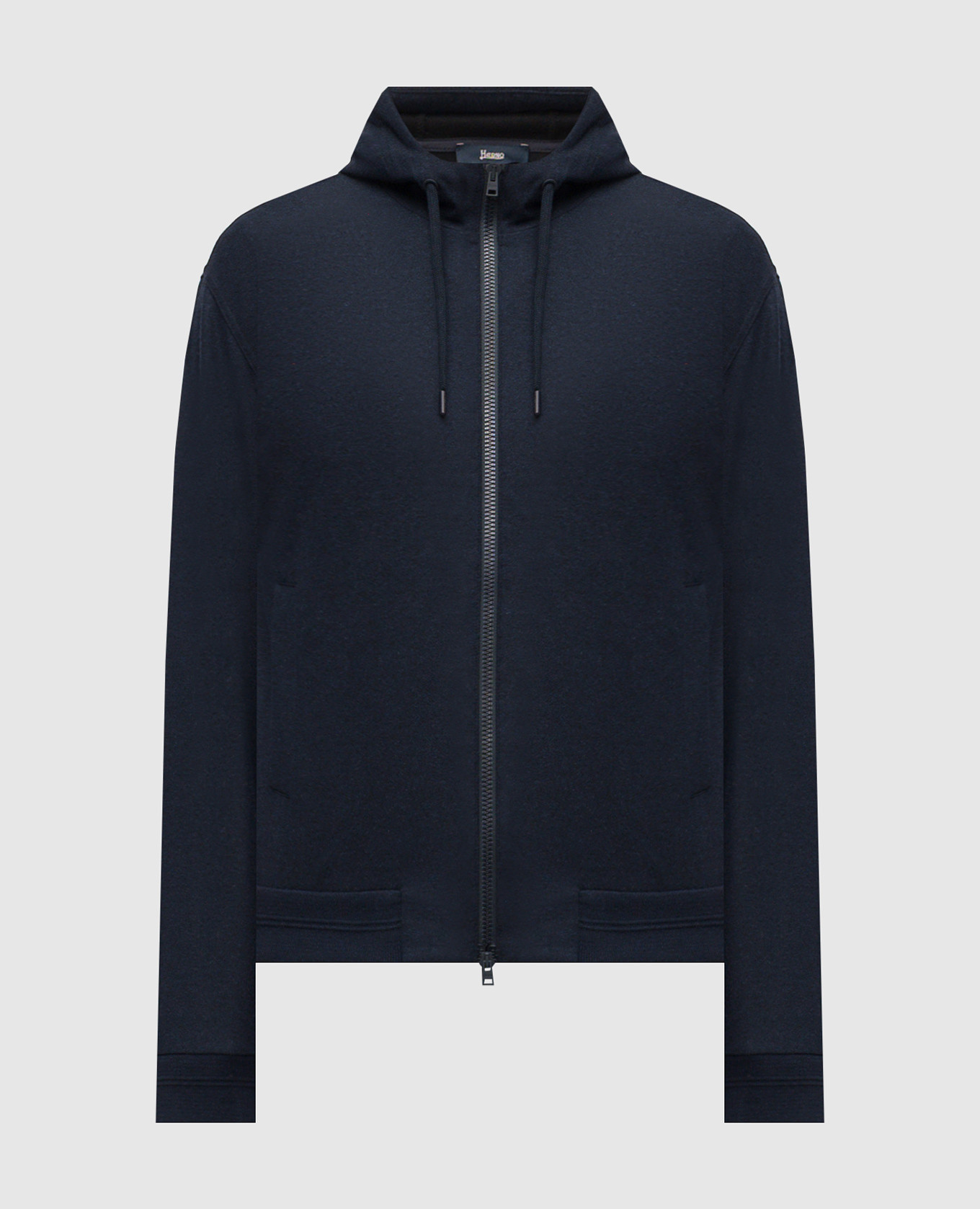 

Blue sports jacket with wool Herno