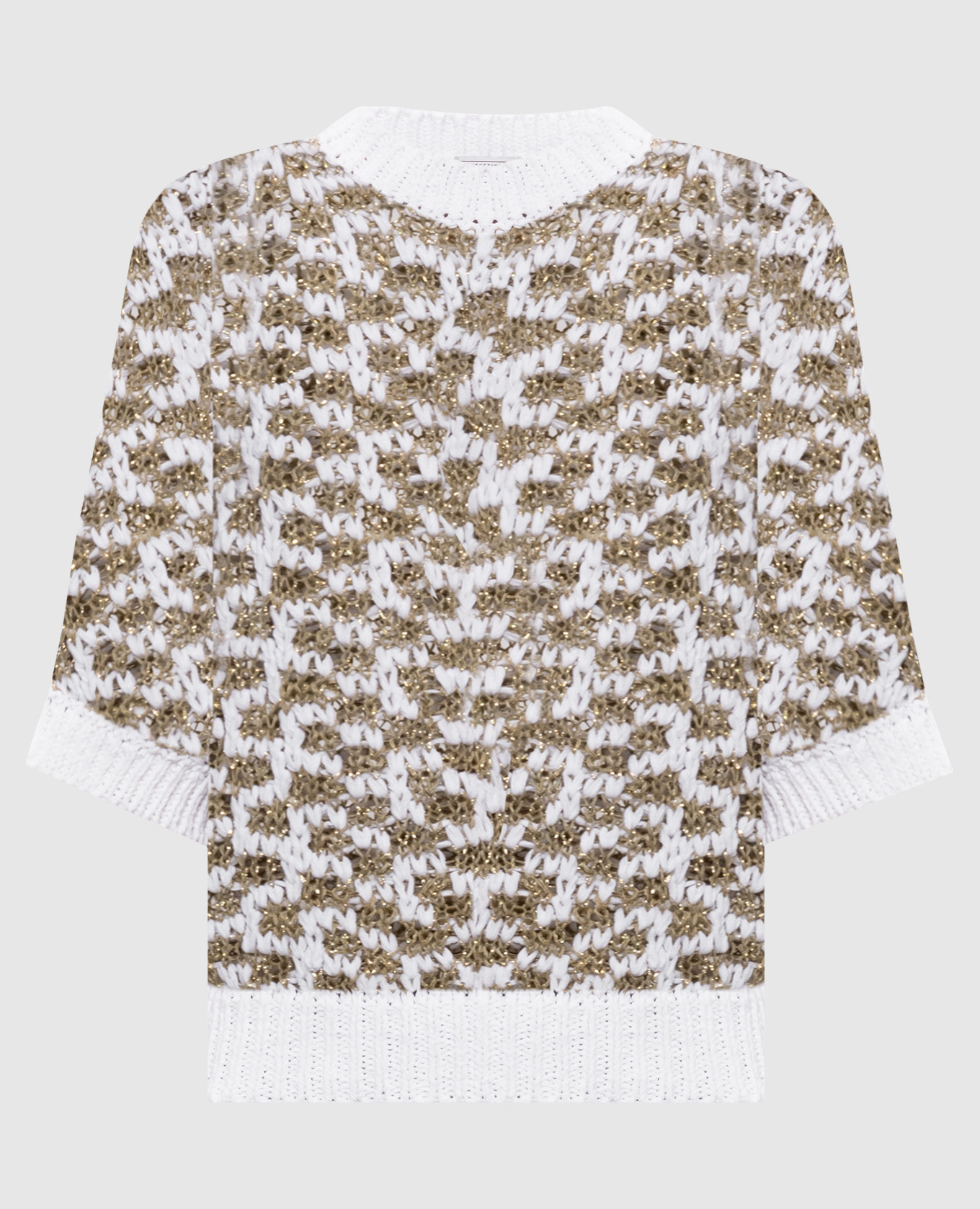Lurex patterned top Peserico