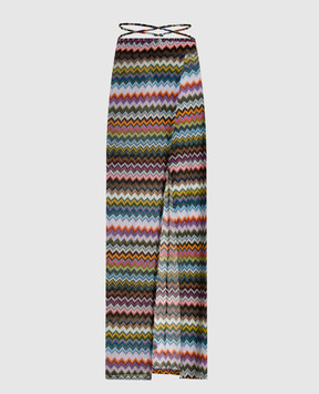 Missoni Patterned maxi beach skirt MC26SH02BR014F