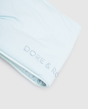 Dore & Rose Blue cooling sleep mask with logo COOLINGDEEPSLEEPMASK