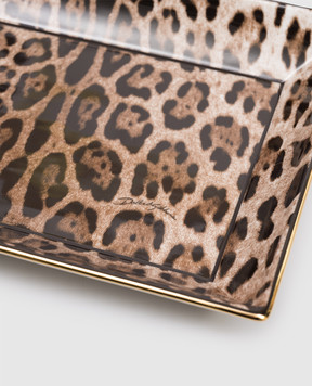 Dolce&Gabbana Leopard print porcelain dish TCC199TCAMU