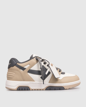 Off-White Out Of Office leather sneakers OMIA189S26LEA003