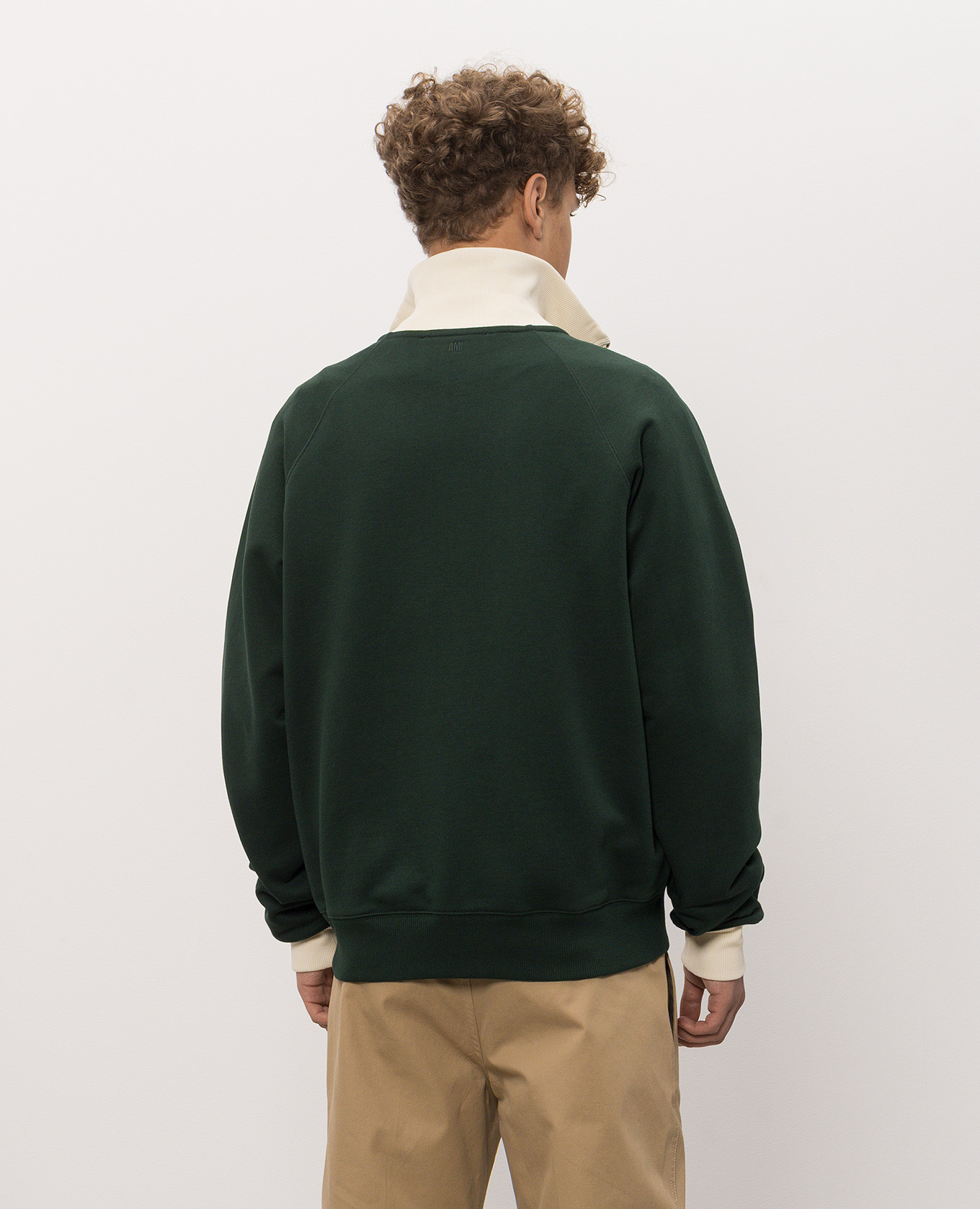 Green sports jacket Ami Paris 4