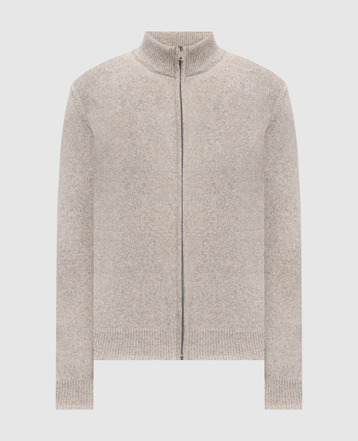 Gray cardigan