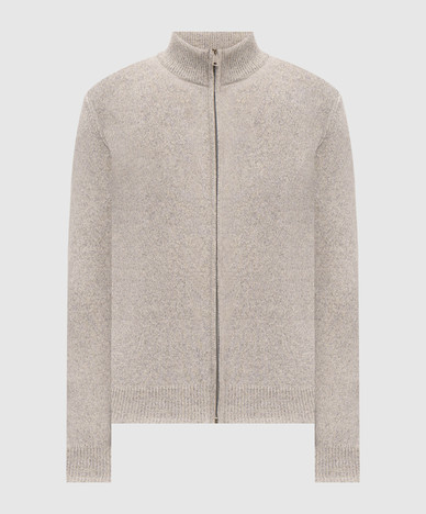 Gray cardigan
