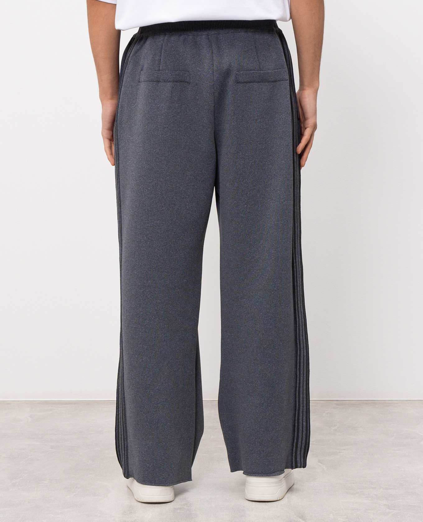 Grey striped sweatpants Juun.j 4