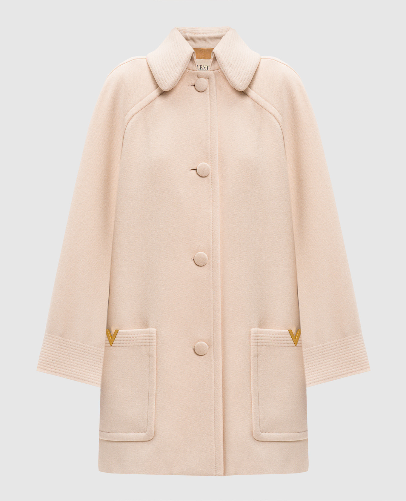 

Beige wool coat Valentino