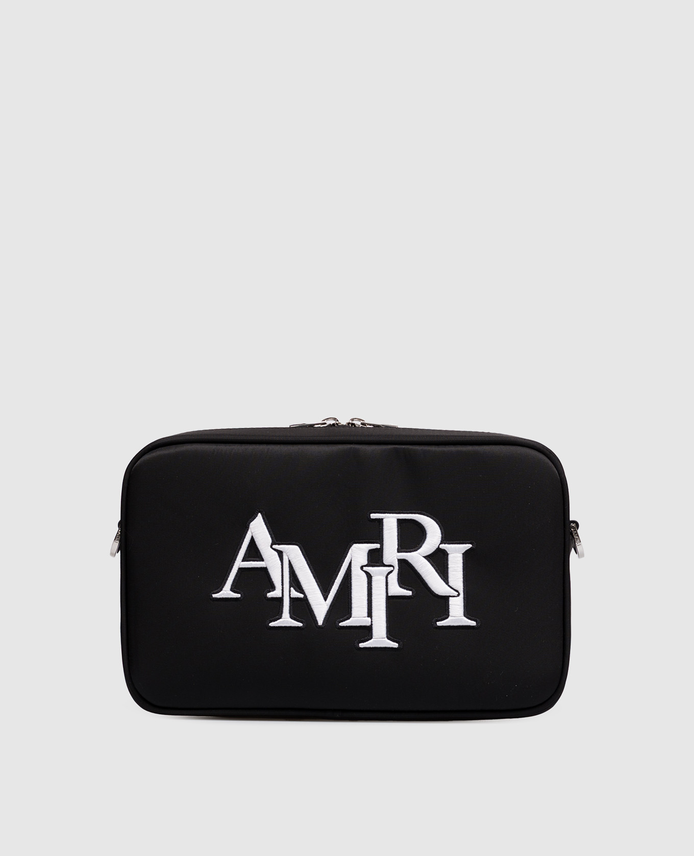 

Black bag with logo embroidery AMIRI