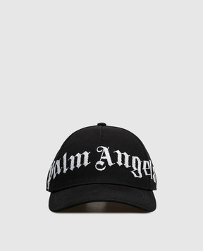Palm Angels Black Overlogo cap PAMLB001FB005w