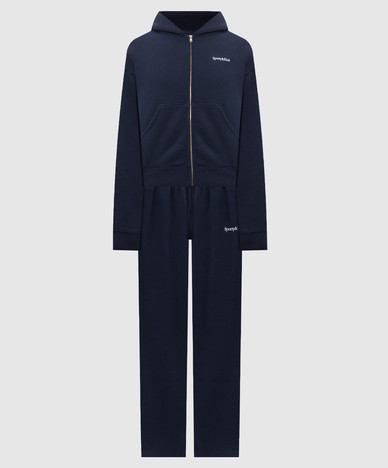 Blue insulated tracksuit