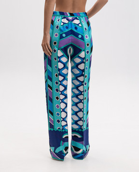 PUCCI Vivara printed silk pants 6HRT116H873
