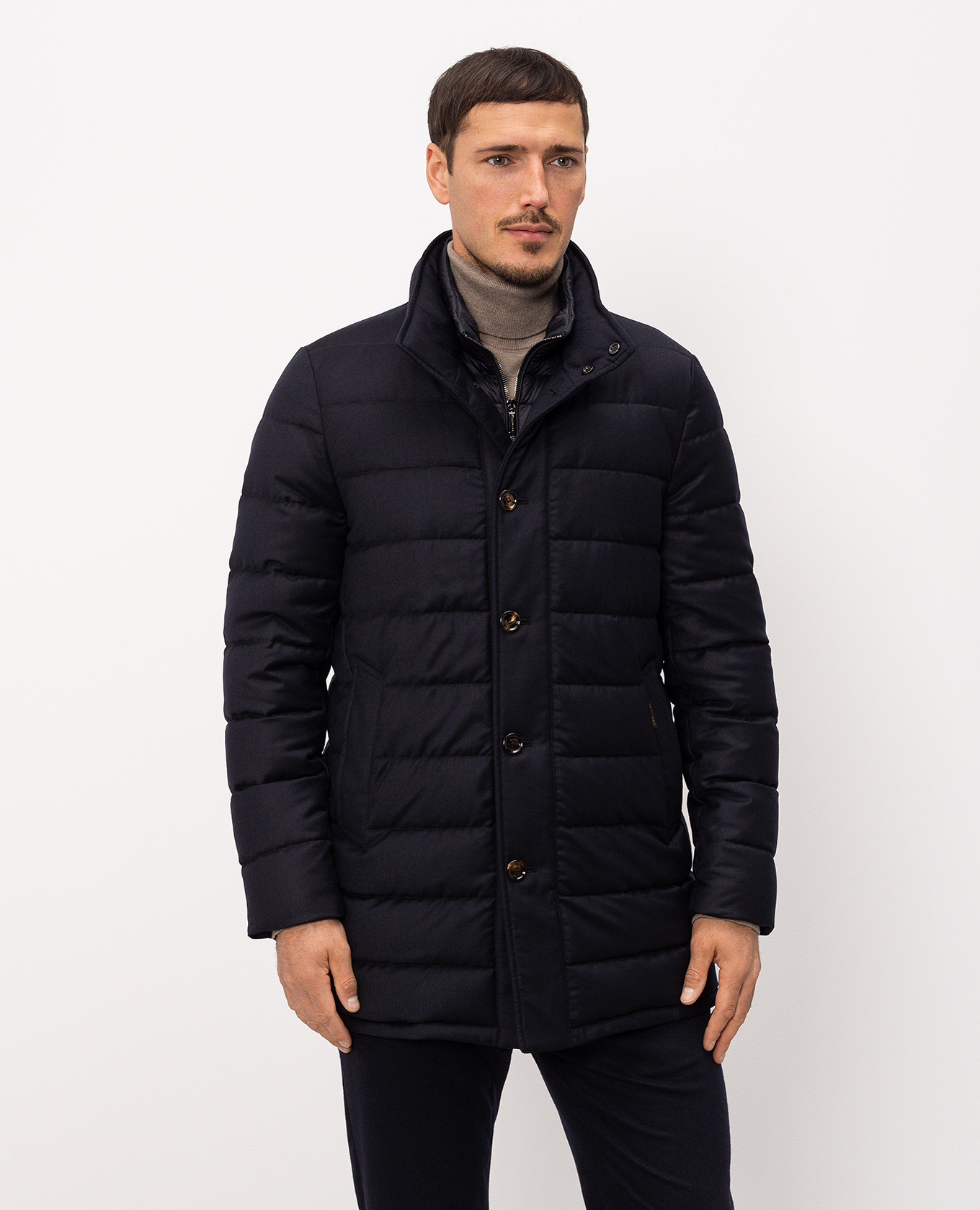 Blue down jacket CALEGARI MooRER 3