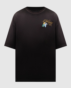 AMIRI Black CHATEAU KEYS T-shirt AMTOJR1057