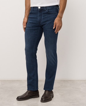Stefano Ricci Blue jeans with logo patch MST63B3150T0232