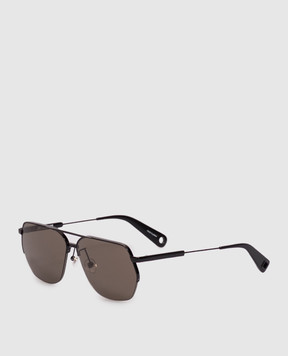 Jacquemus Black Aviator Sunglasses JAC67C2SUN