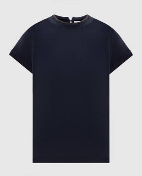 Brunello Cucinelli Blue T-shirt M0T18BD200