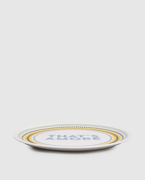 Bitossi Home That's Amore white porcelain pizza plate GST00005