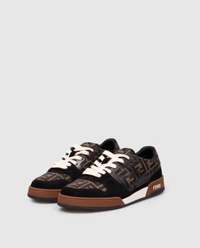 Fendi Black Match combination sneakers 7E1688AQ6I