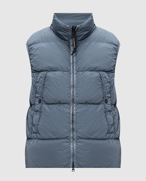 C.P. Company Blue down vest MVE010A005904G