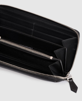 Dolce&Gabbana Black leather wallet with weaving BP1672AN419