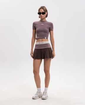 Palm Angels Purple Palm Sway Top PAWAA002JR002