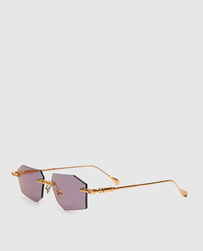Kuboraum Gold Sunglasses H63 KRSH63GD0000004R