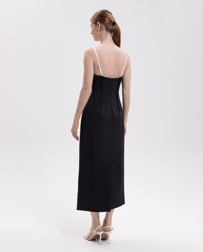 Simkhai Kristen black midi dress 5261335SS