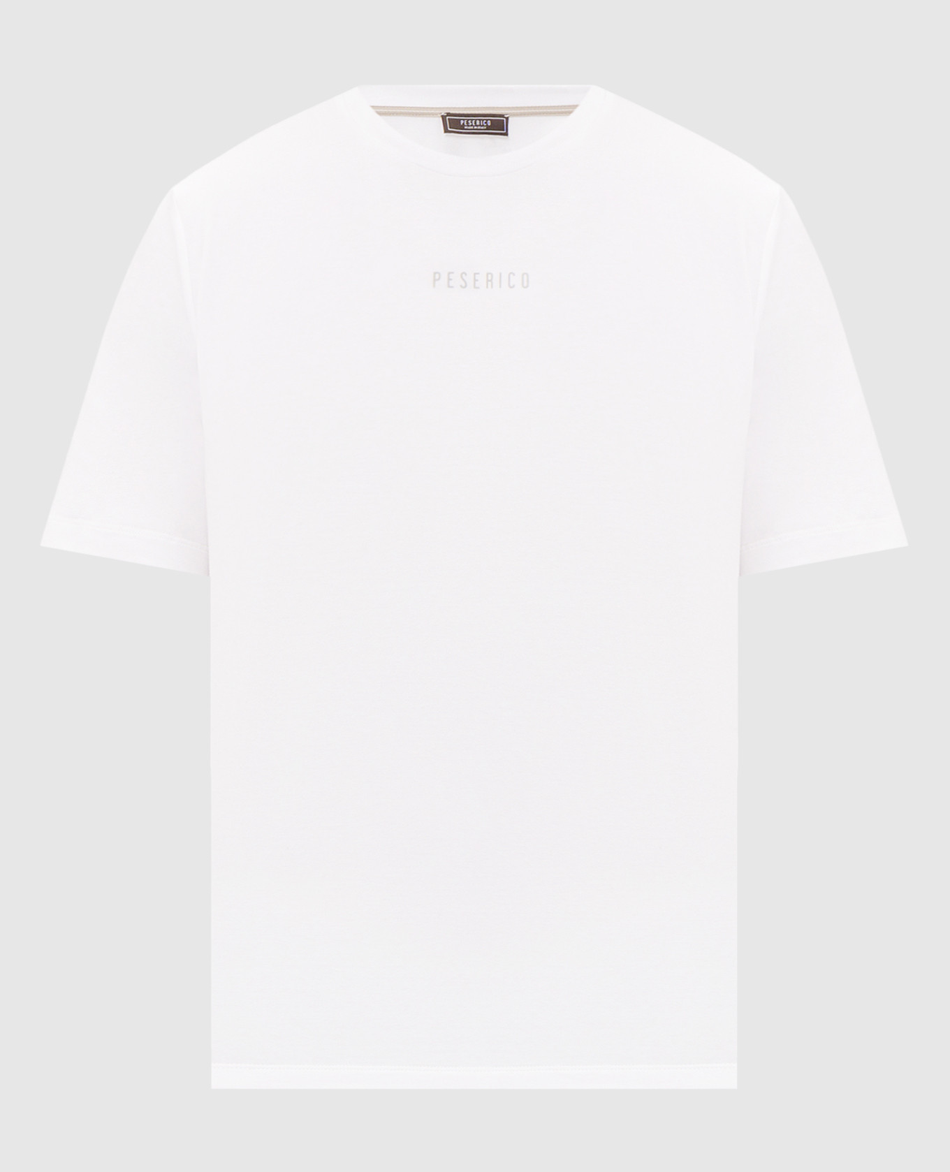 White T-shirt with contrast logo print