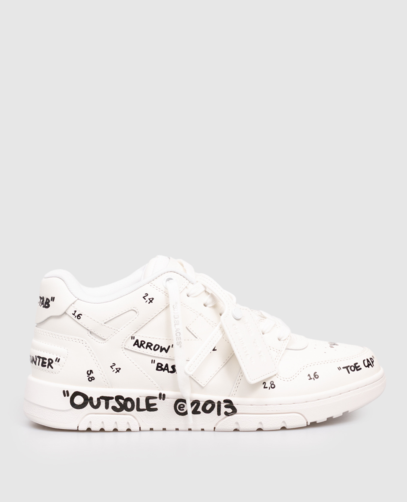 Out Of Office white leather sneakers