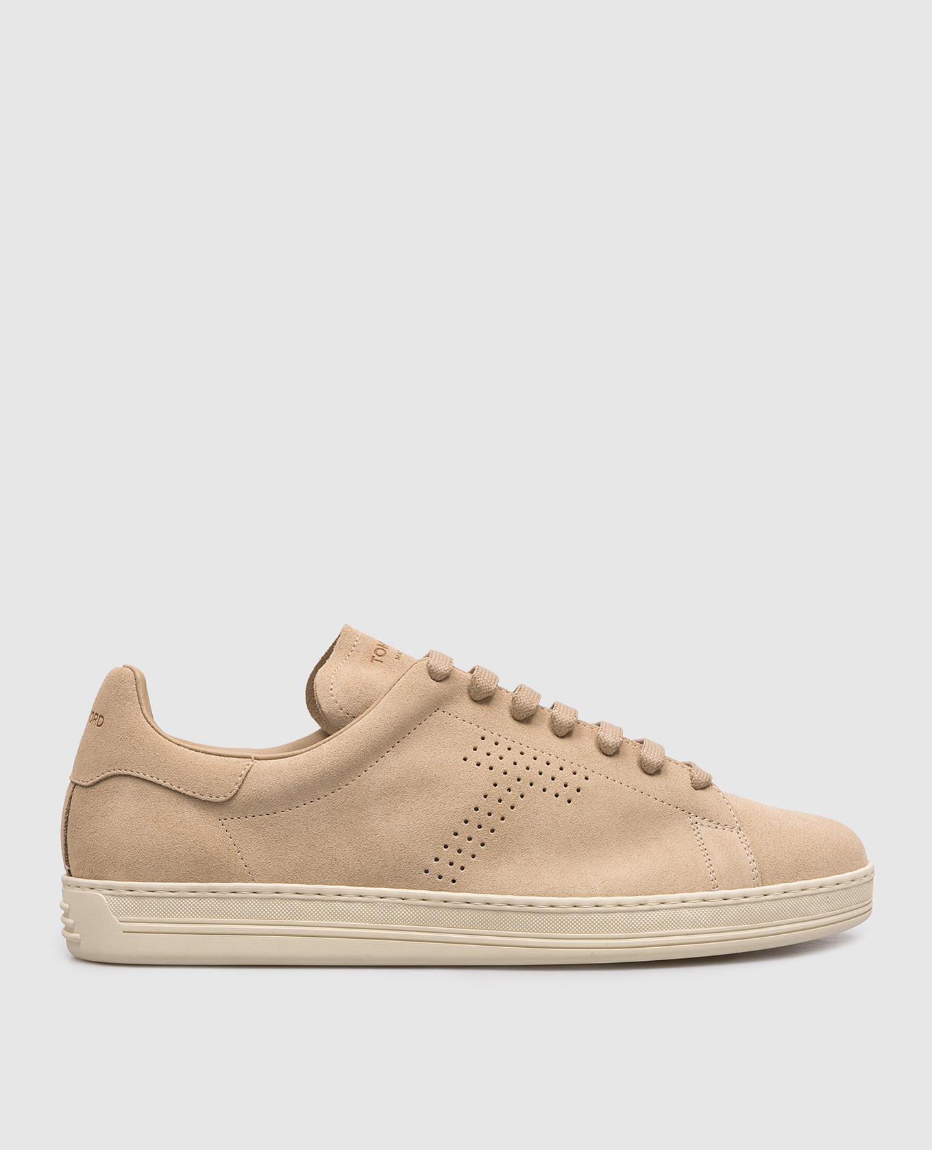 Beige suede sneakers WARWICK